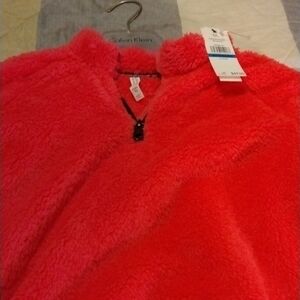 A girls Calvin Klein fleet jacket size 16 extra large